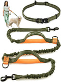 Exquisite Hands Free Leash for Large Dogs. Ultimate Comfort & Freedom for Running, Walking and Hiking. Premium Quality, Durable & Versatile Dog Walking Belt. Your Dog Will Love It.