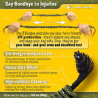 Exquisite Hands Free Leash for Large Dogs. Ultimate Comfort & Freedom for Running, Walking and Hiking. Premium Quality, Durable & Versatile Dog Walking Belt. Your Dog Will Love It.