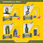 Exquisite Hands Free Leash for Large Dogs. Ultimate Comfort & Freedom for Running, Walking and Hiking. Premium Quality, Durable & Versatile Dog Walking Belt. Your Dog Will Love It.